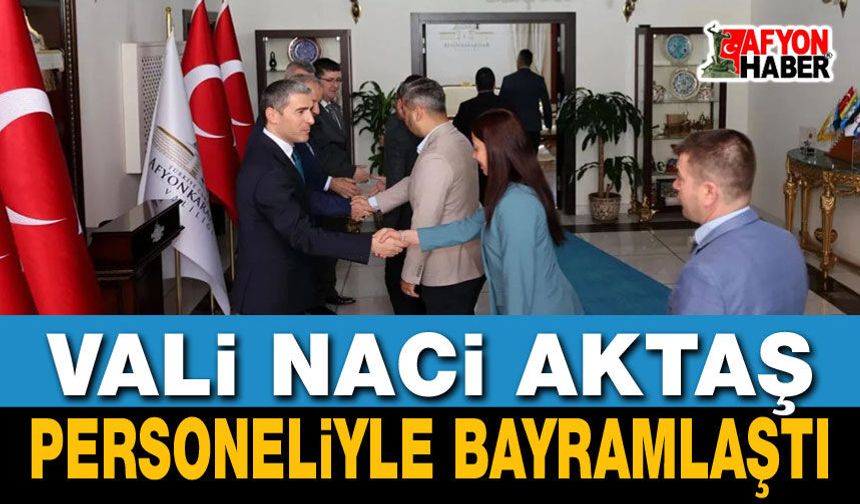 Afyon Valiliği'nde Kurban Bayramı Coşkusu