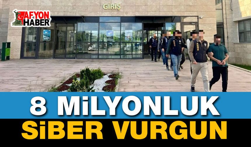 8 Milyonluk Siber Vurgun Çözüldü