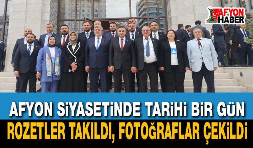 Afyon Siyasetinde Tarihi Bir Gün