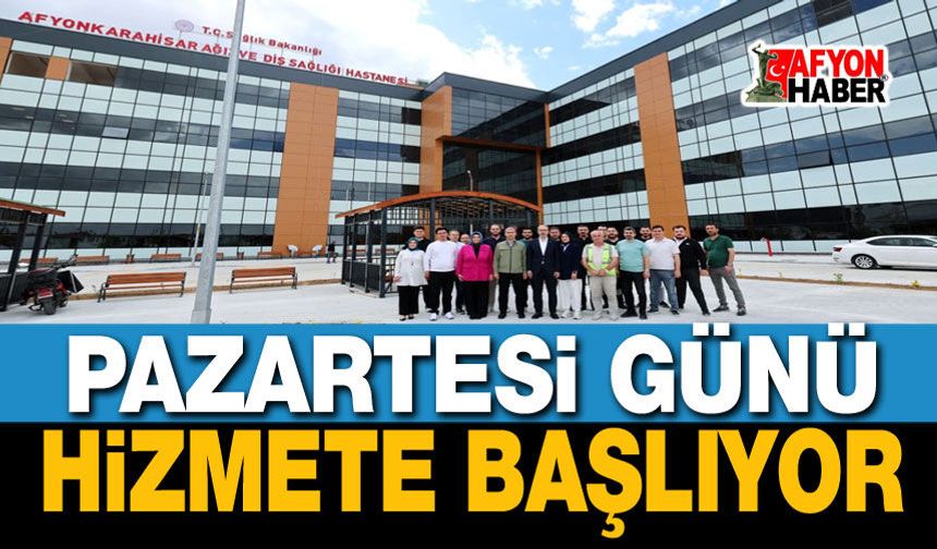 Pazartesi hizmete başlıyor!..