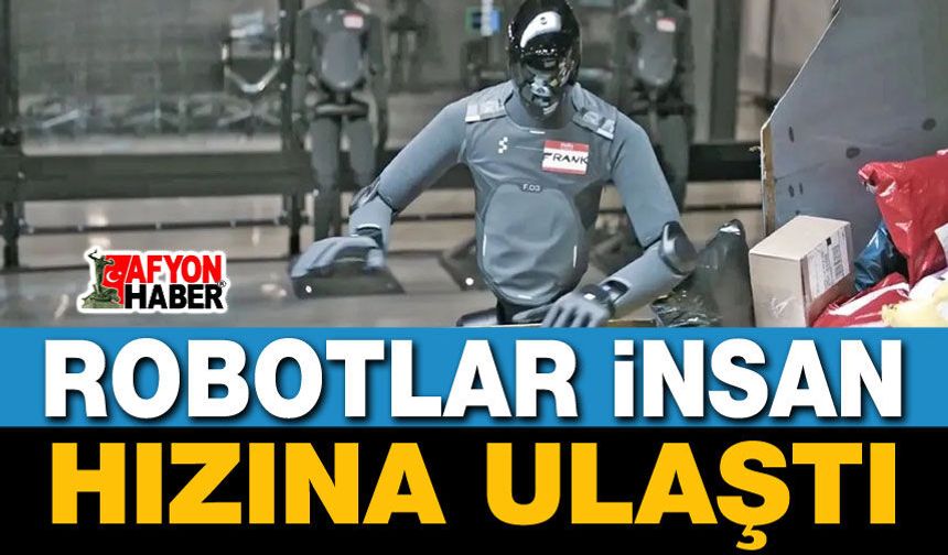 Robotlar İnsan Hızına Ulaştı!