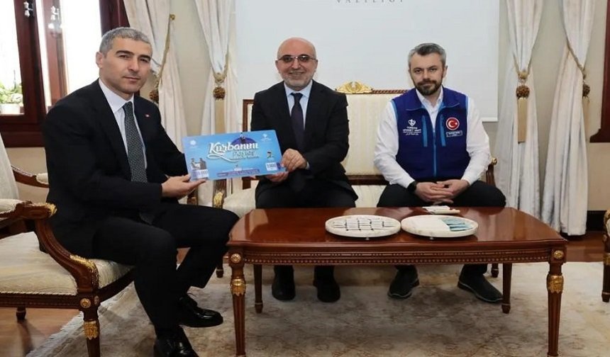VALİ AKTAŞ'IN KURBANINI TDV KESECEK