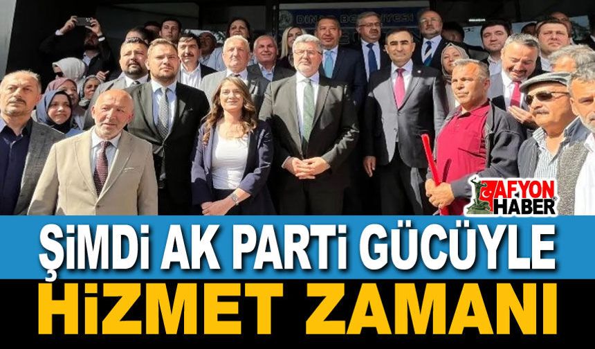 Veysel Topçu: Şimdi AK Parti gücüyle hizmet zamanı