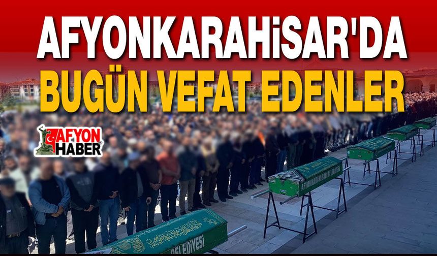 Afyonkarahisar'da Aktop ve Alpaydın Ailelerinin acı günü