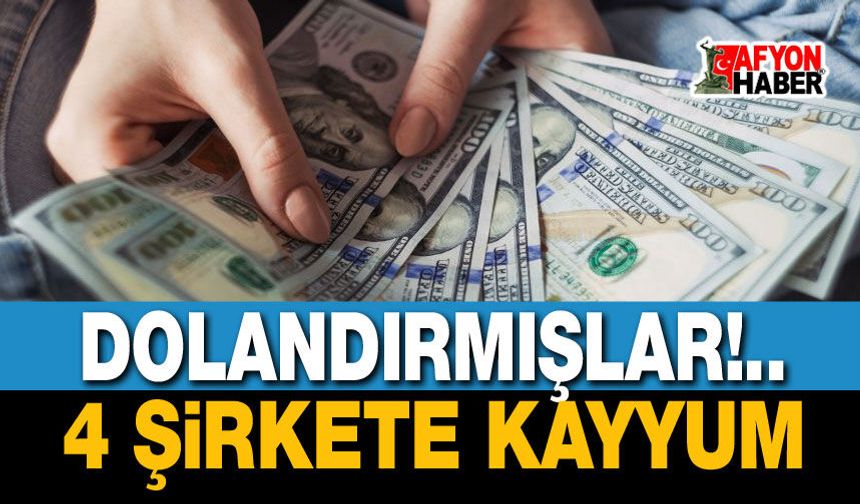 4 ŞİRKETE KAYYUM ATANDI!..
