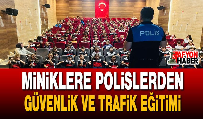 Emniyetten İlkokul Öğrencilerine Ziyaret