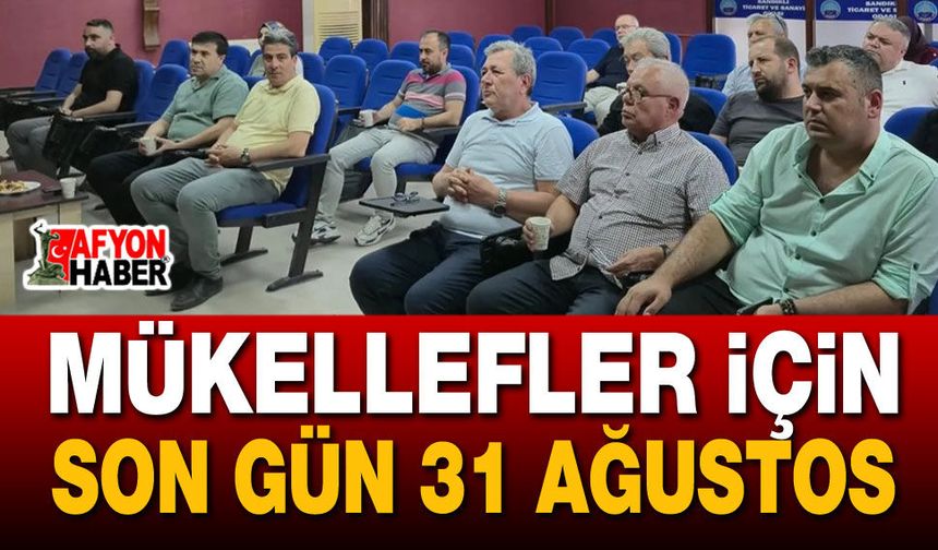 Sandıklı'da Vergi ve Kamu Alacakları Masaya Yatırıldı