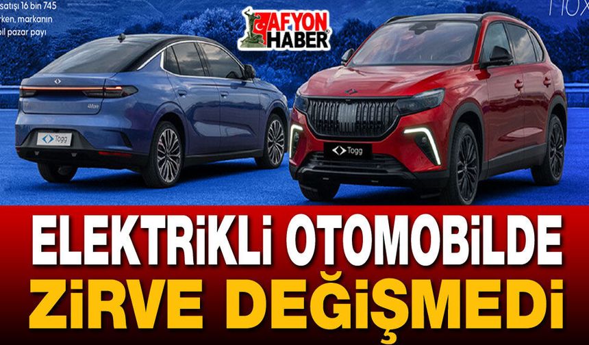 Elektrikli otomobilde TOGG zirvede!..
