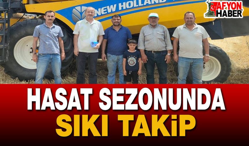 Tarım Müdürlüklerinden Biçerdöverlere Hasat Kontrolü
