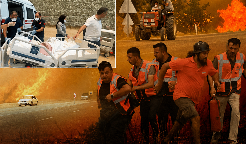 Türkiye’nin dört ilinde orman yangınlarıyla mücadele sürüyor