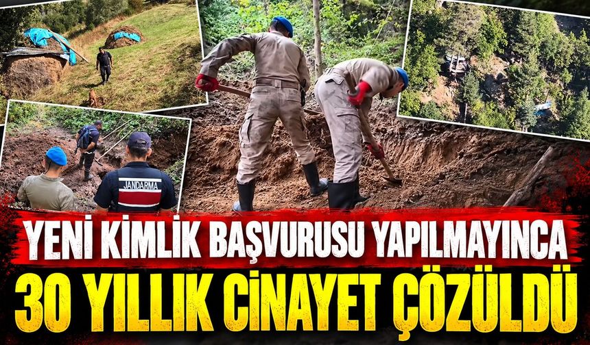 Yeni kimlik başvurusu yapılmayınca 30 yıllık cinayet çözüldü