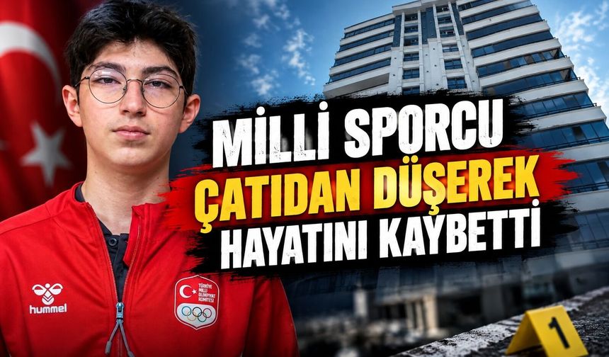 Milli sporcu çatıdan düşerek hayatını kaybetti