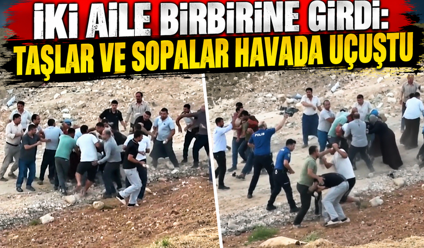 İki aile birbirine girdi