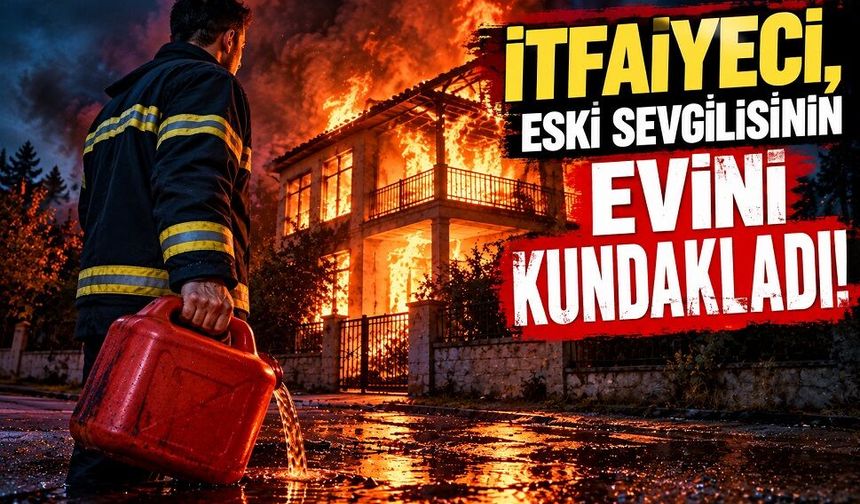 İtfaiyeci, eski sevgilisinin evini kundakladı!