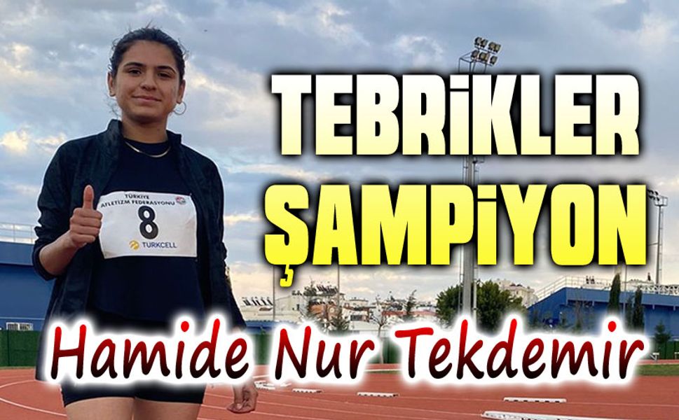 Hamide Nur Tekdemir'den Antalya'da iki altın madalya birden