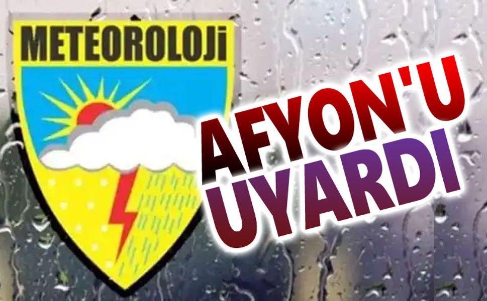 Afyonkarahisar için zirai don uyarısı!..