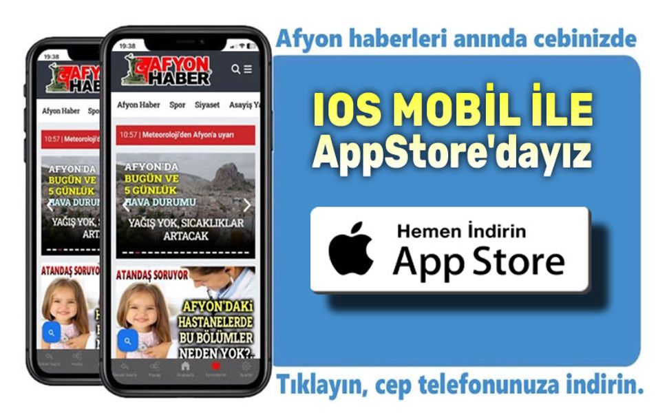 Afyonhaber, IOS uygulaması ile AppStore'da