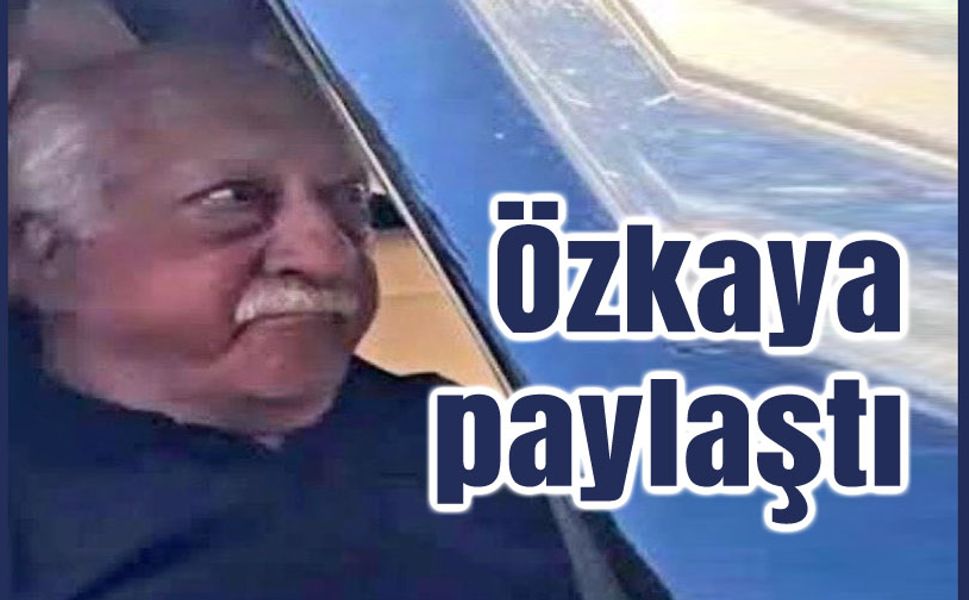 Ali Özkaya'dan flaş paylaşım!..