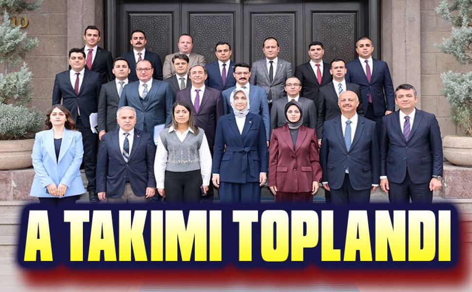 Afyon'un bürokraside A Takımı toplandı