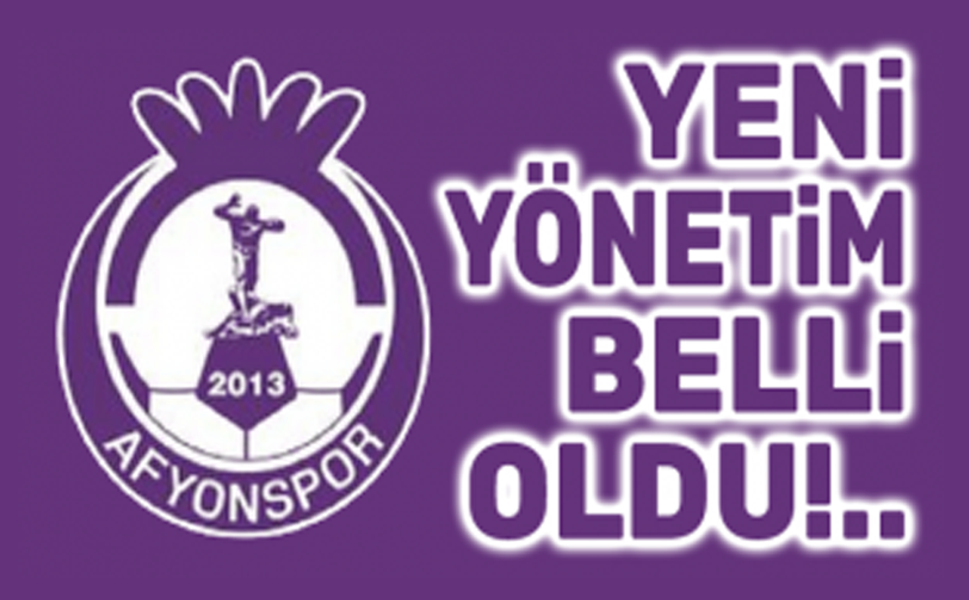 Afyonspor Başkanı belli oldu