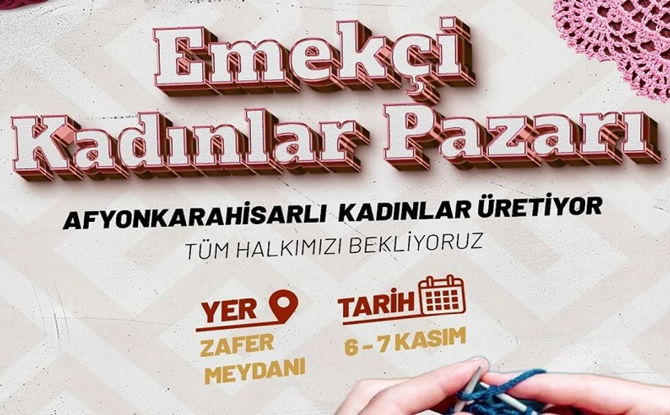 Afyon'da Emekçi Kadın Fuarı