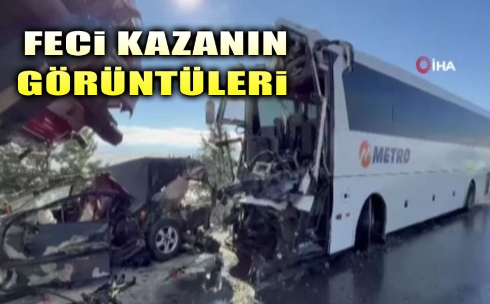 Feci kaza ucuz atlatıldı