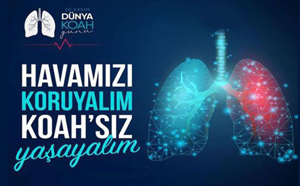 Havamızı koruyalım KOAH'sız yaşayalım!..