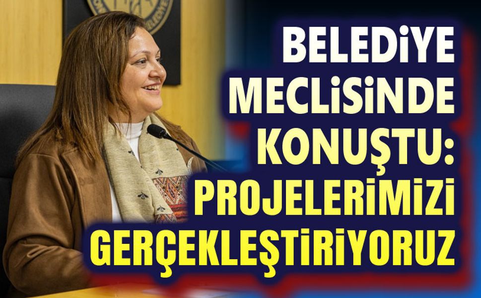 Başkan Burcu Köksal: Projelerimizi gerçekleştiriyoruz