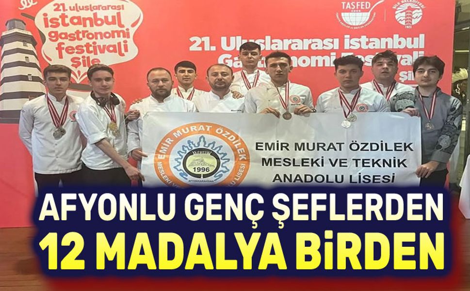 Afyonlu genç şeflerden büyük başarı!..