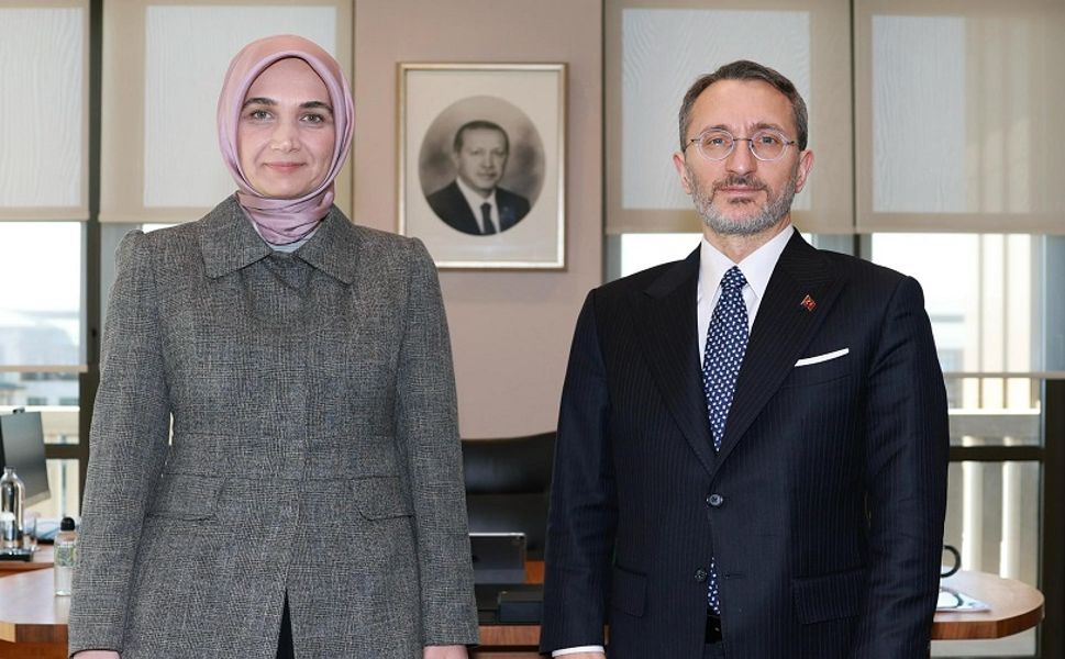 Vali Yiğitbaşı, Fahrettin Altun'la Ankara'da görüştü
