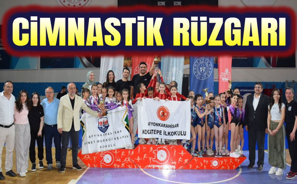 Afyonkarahisar'da cimnastik rüzgarı!..
