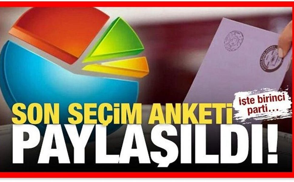 Son seçim anketinde sürpriz sonuçlar!..