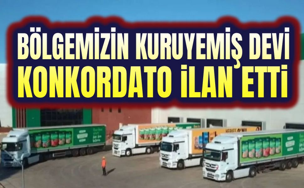 Kuruyemiş devi konkordato ilan etti
