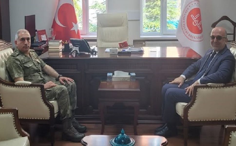Tuğgeneral Dağlı’dan Müftü İmamoğlu’na nezaket ziyareti