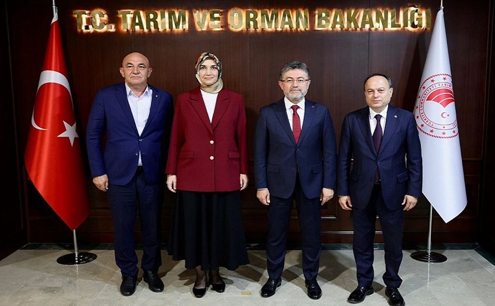 Afyonkarahisar Heyeti, Tarım Bakanını ziyaret etti