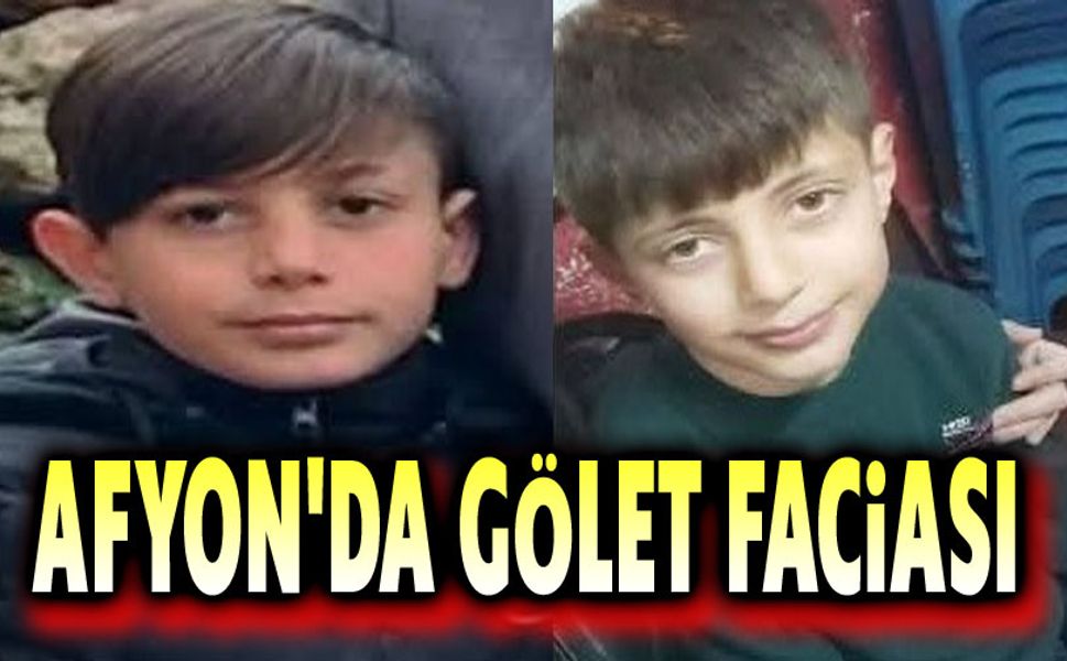 Afyon'da gölet faciası