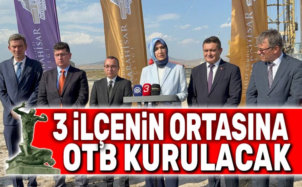 Afyon'da 3 ilçenin ortasına Organize Tarım Bölgesi kurulacak