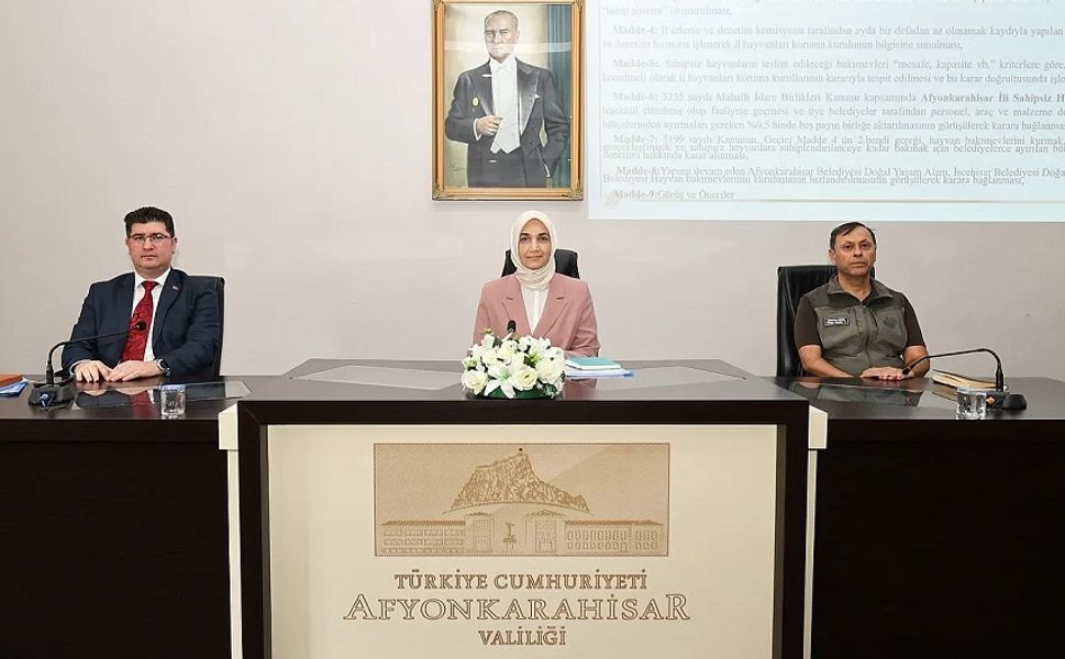 Afyonkarahisar Hayvan Hakları Koruma Kurulu toplandı