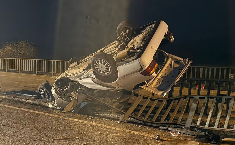Afyon'da gece yarısı kaza, 1 ölü