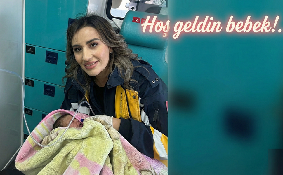 Olay Afyon Çay'da yaşandı: Hoş geldin bebek!..