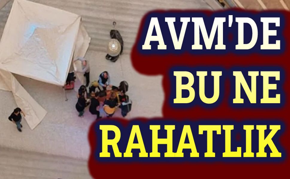 Park Afyon AVM'de hiç bir şey olmamış gibi!..