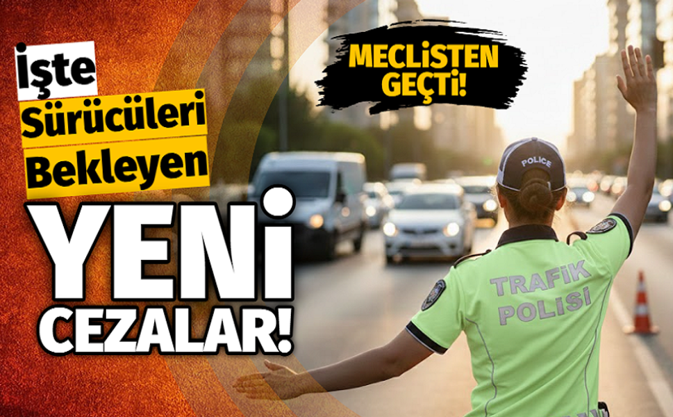 Dikkat!.. Trafik Kanunu meclis'ten geçti!..