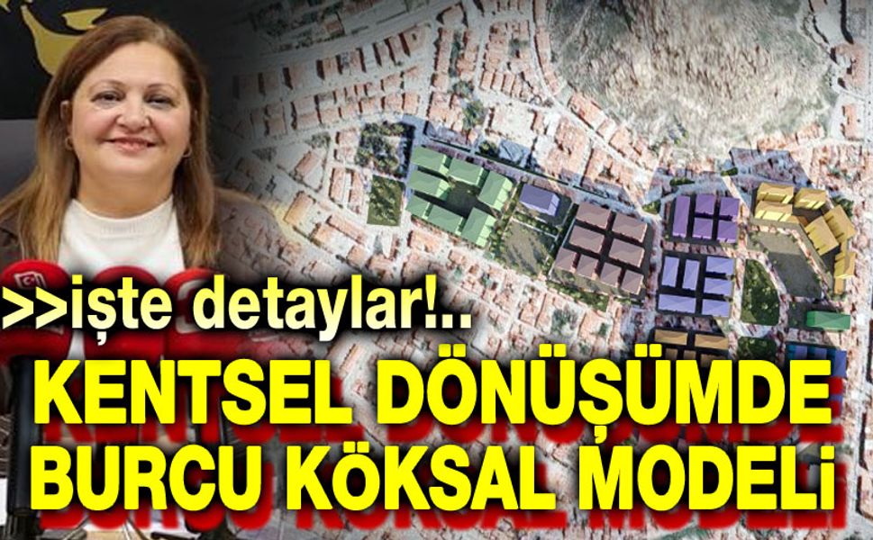 Kentsel dönüşümde Burcu Köksal modeli