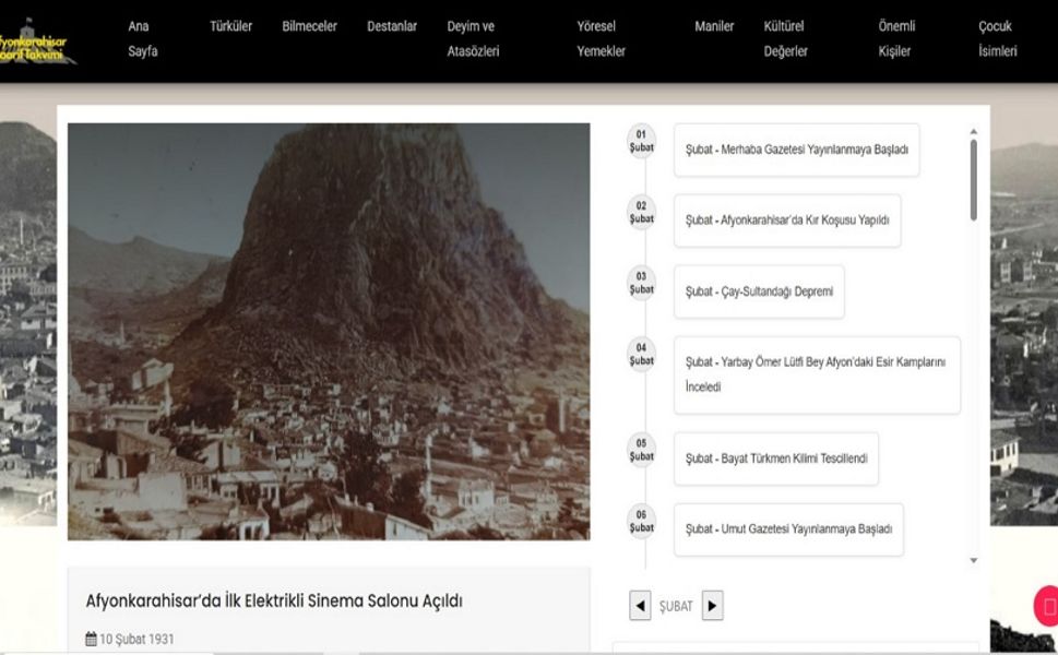 Afyonkarahisar Dijital Maarif Takvimi yayında!..