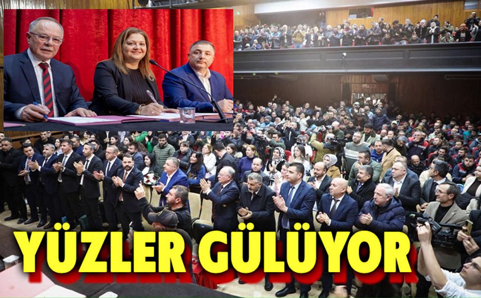 Afyonkarahisar Belediyesinde yüzler gülüyor