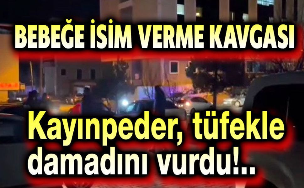 Bebeğe isim verme kavgası, silahlı saldırıya dönüştü!..