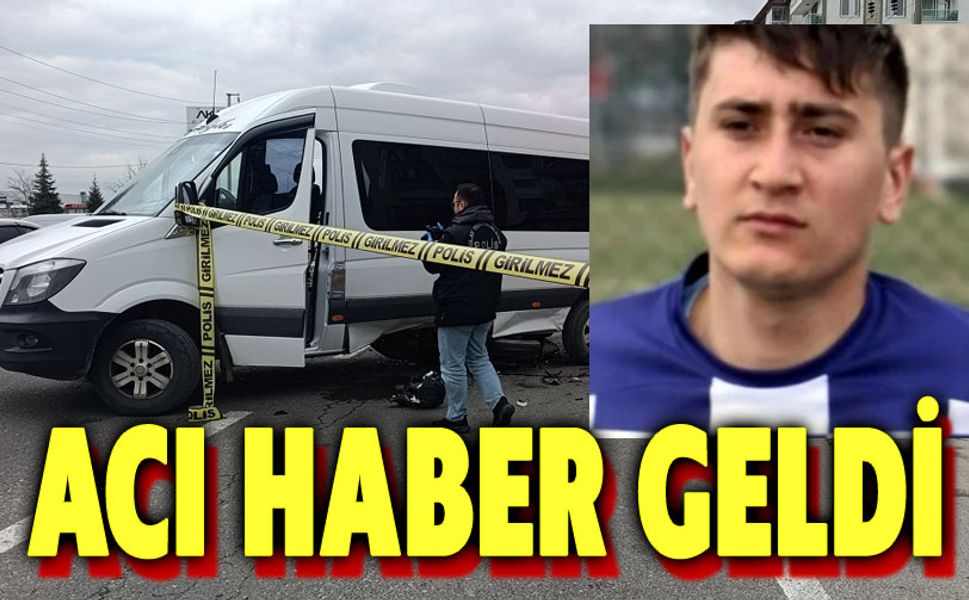 Afyon'daki kazadan acı haber geldi