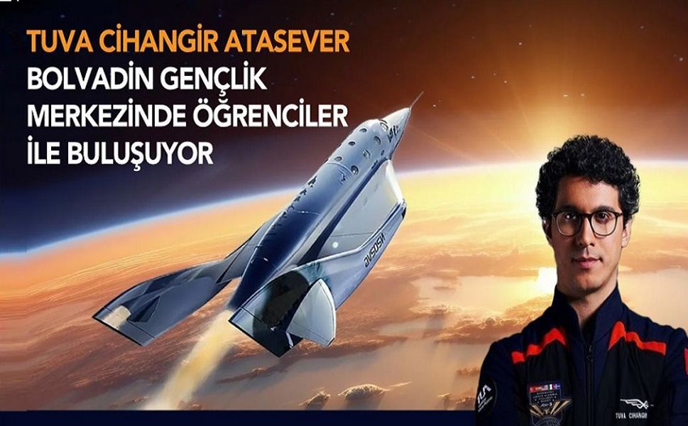 Astronot Tuva Cihangir Atasever, Afyon'a geliyor