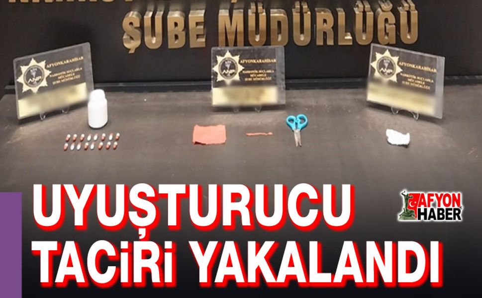 Afyon'da uyuşturucu taciri yakalandı