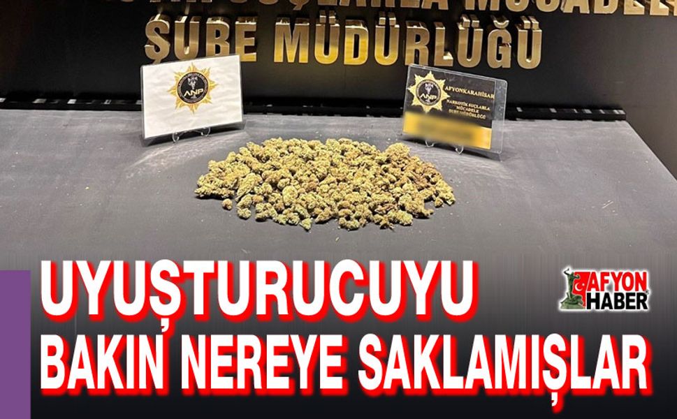 Durdurulan şüpheli otomobilde uyuşturucu ele geçirildi